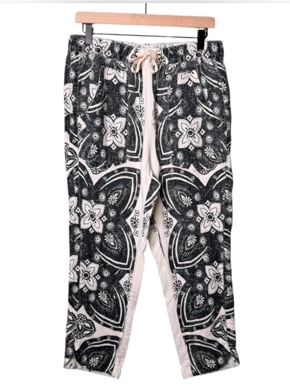 Pilcro linen boho linen pants